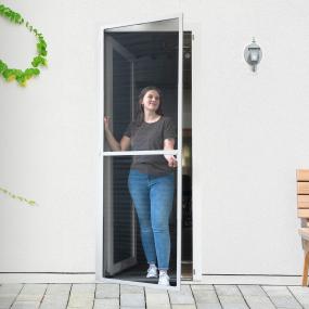 Telescopic Fly Screen for single doors - DIY Kit